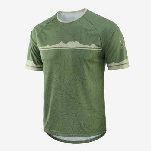 Front of Short Sleeve Mountain Bike Top
