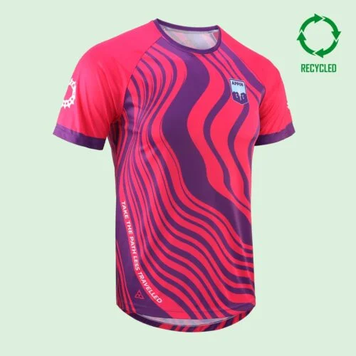 ★ ★ Men's Relaxed Fit Jersey Logo Cooling Short Men's Relaxed Fit Cycling ECO Jersey - Short Sleeve - Appin