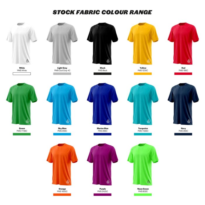 Appin t-shirt Stock - Colours