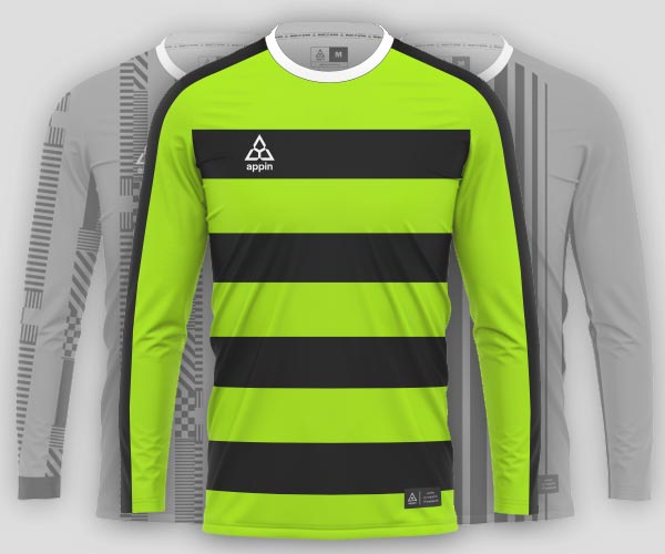 Create your own Hoops & Stripes long sleeve jersey football kit