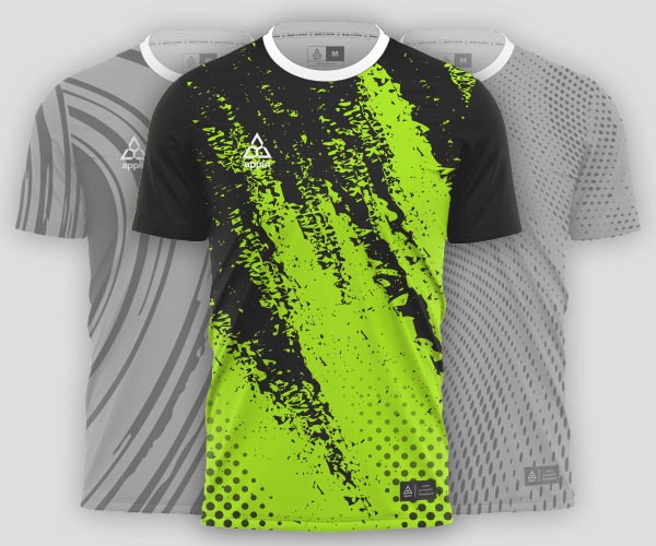 Create your own patterns and gradients short sleeve jersey football kit