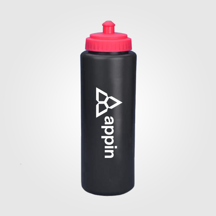 1000ml Water Bottle Push/Pull Cap