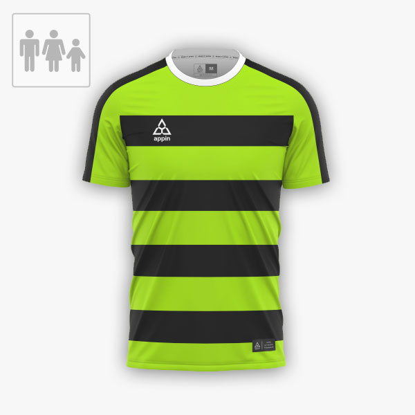 Create your own Hoops & Stripes short sleeve jersey football kit