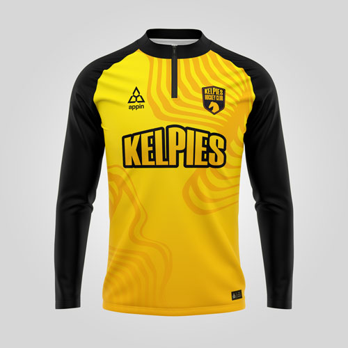 Hockey quarter zip tops