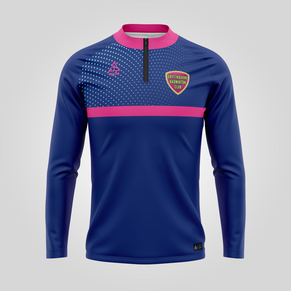 Badminton quarter zip tops
