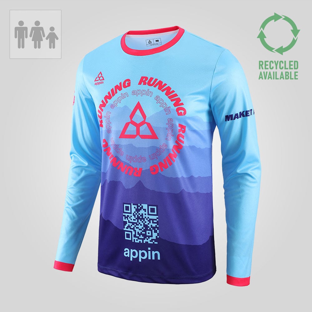 Custom Technical Long Sleeve - RECYCLED 140